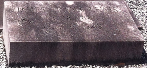 JF grave detail